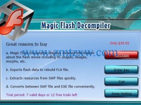 一款功能强大的编辑软件，Magic Flash Decompiler5.0.1.2 免费下载