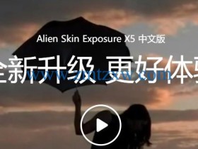 一款最佳的RAW照片编辑器和组织器，Alien Skin Exposure X5中文版免费下载